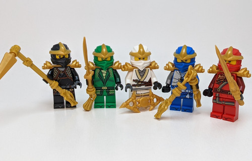 Lego minifigure ninjago pack - minifigure, 5