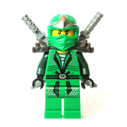Lego minifigure ninja - lego, verde